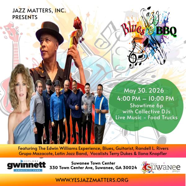 2026 Suwanee  Jazz,  Blues, and Barbecue