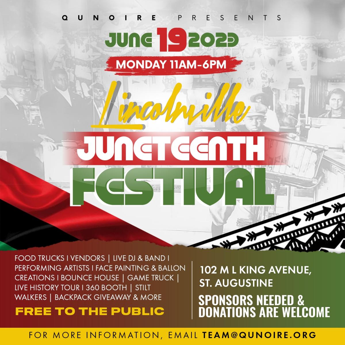 Lincolnville Juneteenth Community Festival cover image