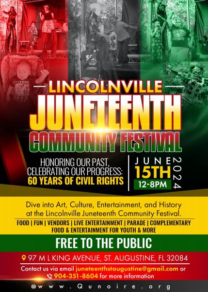 Lincolnville Juneteenth Commnity Festival Volunteer