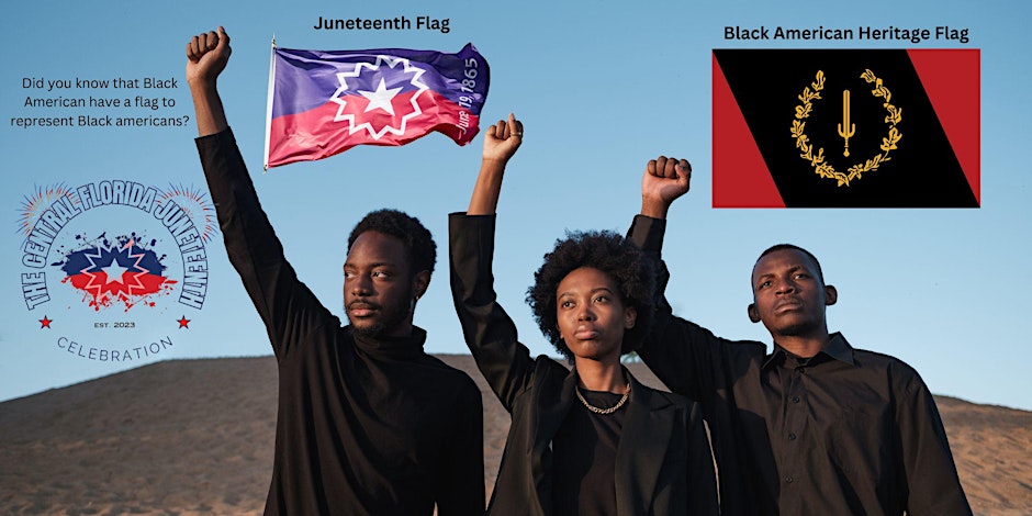 Have you heard of the Official Juneteenth flag or the Black American heritage flag?