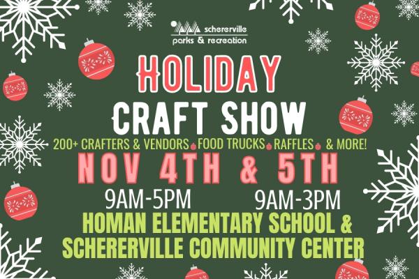 Holiday Craft Show 2023 - November 4th & 5th - Giant Heated tent with walls