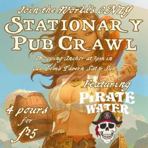 Stationary Pub Crawl - Featuring Pirate Water cover picture