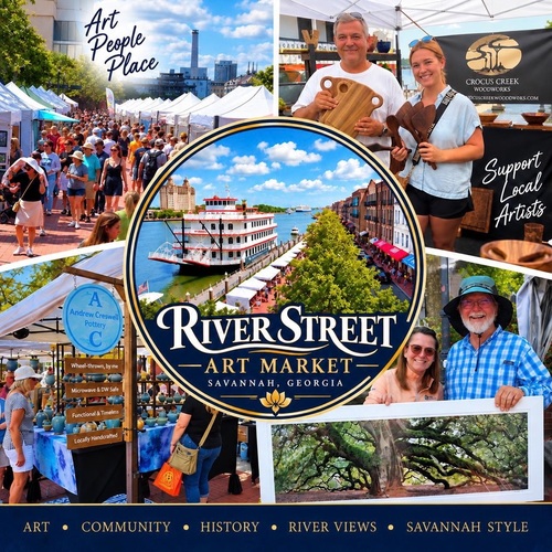 Savannah River Street Art Market  2026 (October)
