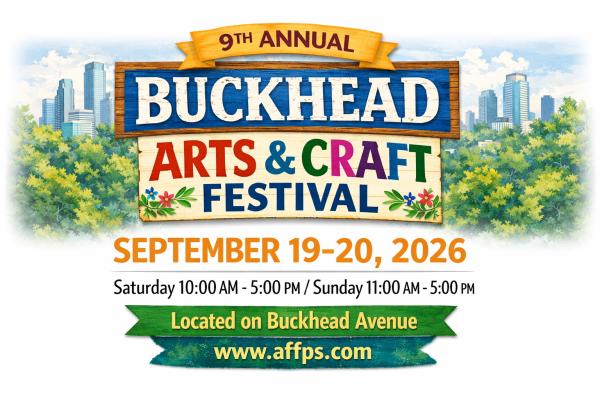 Buckhead Arts and Craft Arts Festival 2026