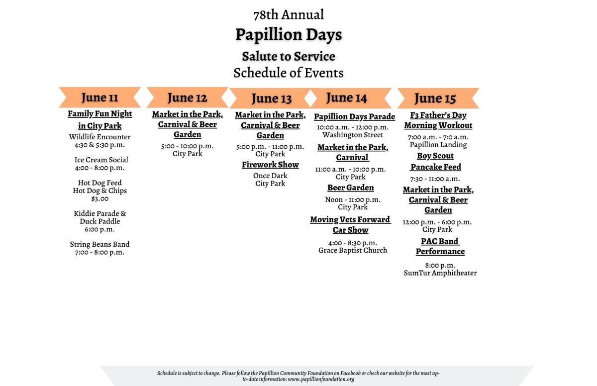 Papillion Days 2025