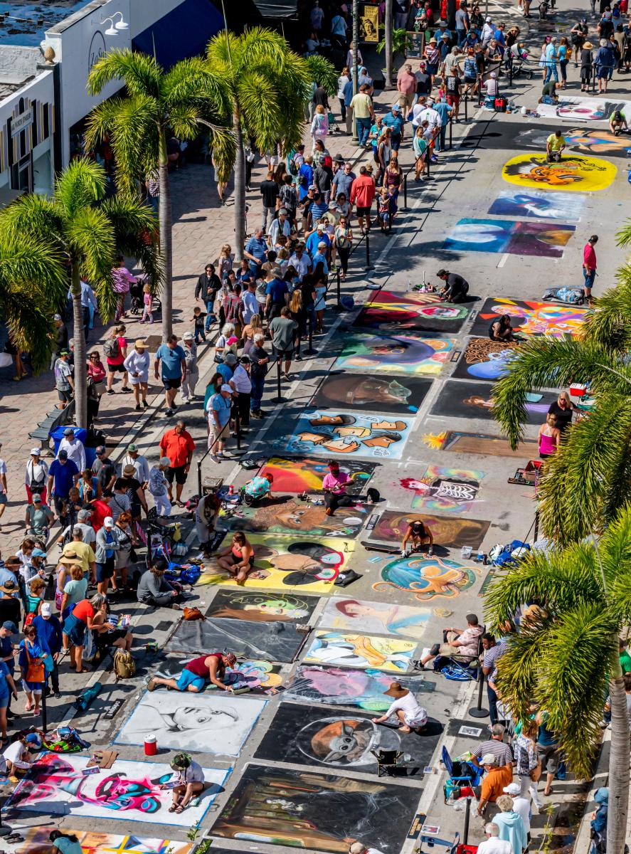 Lake Worth Beach Street Painting Festival