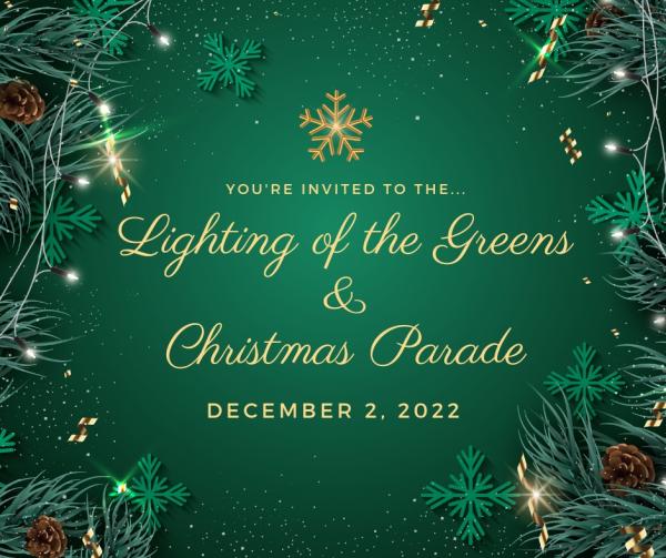 2022 Christmas Parade & Lighting of the Greens