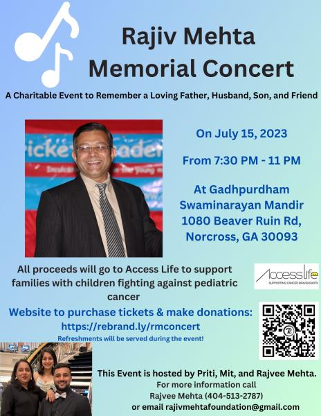 Rajiv Mehta Memorial Concert
