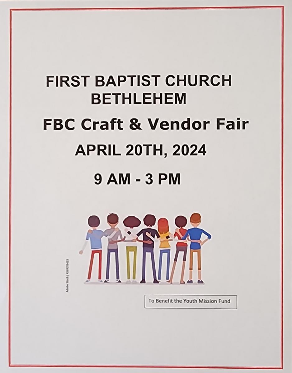 FBC Craft & Vendor Fair