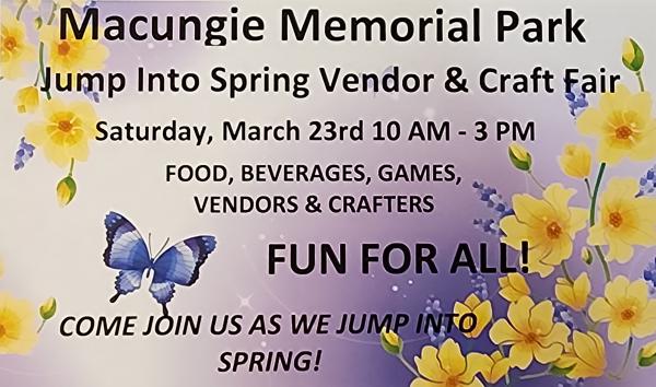 Jump Into Spring Vendor Craft Fair