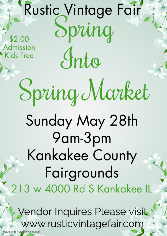 Rustic Vintage Fair Spring Into Spring Market cover image