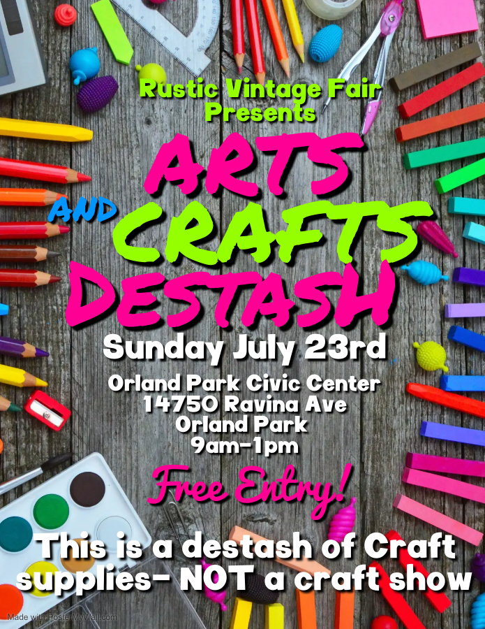 Rustic Vintage Fair Crafters Destash Event cover image