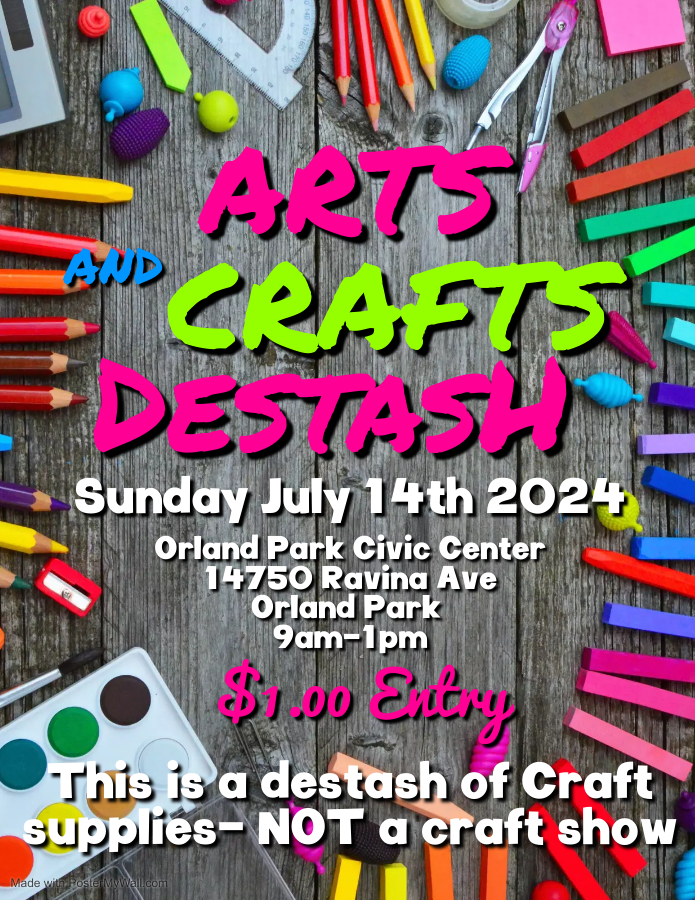 Crafters Destash Event July 2024