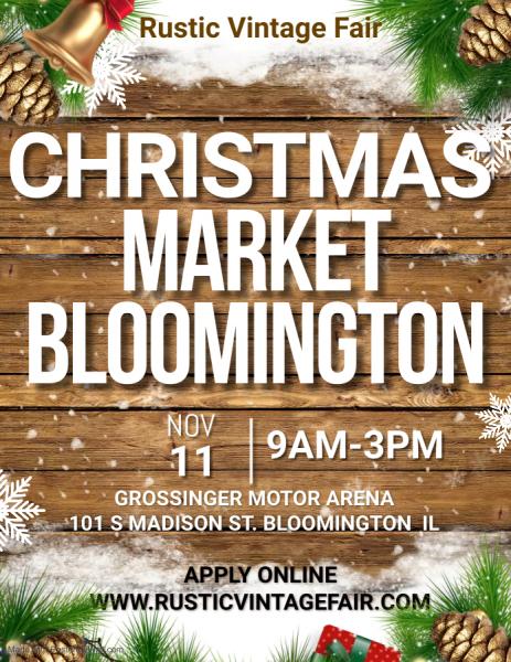 Rustic Vintage Fair  Bloomington Christmas Market