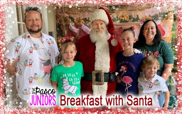 Breakfast with Santa December 3rd, 2022