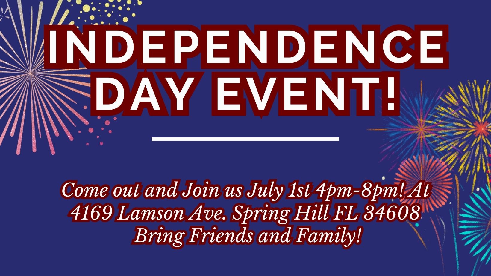 Independance Day Event! cover image