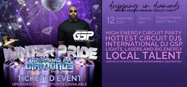 Winter Pride Dripping in Diamonds Featuring International DJ & Producer GSP