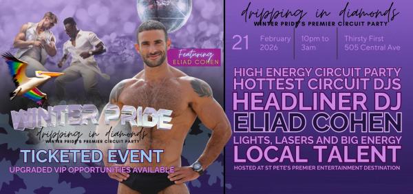 Winter Pride Dripping in Diamonds Featuring Eliad Cohen