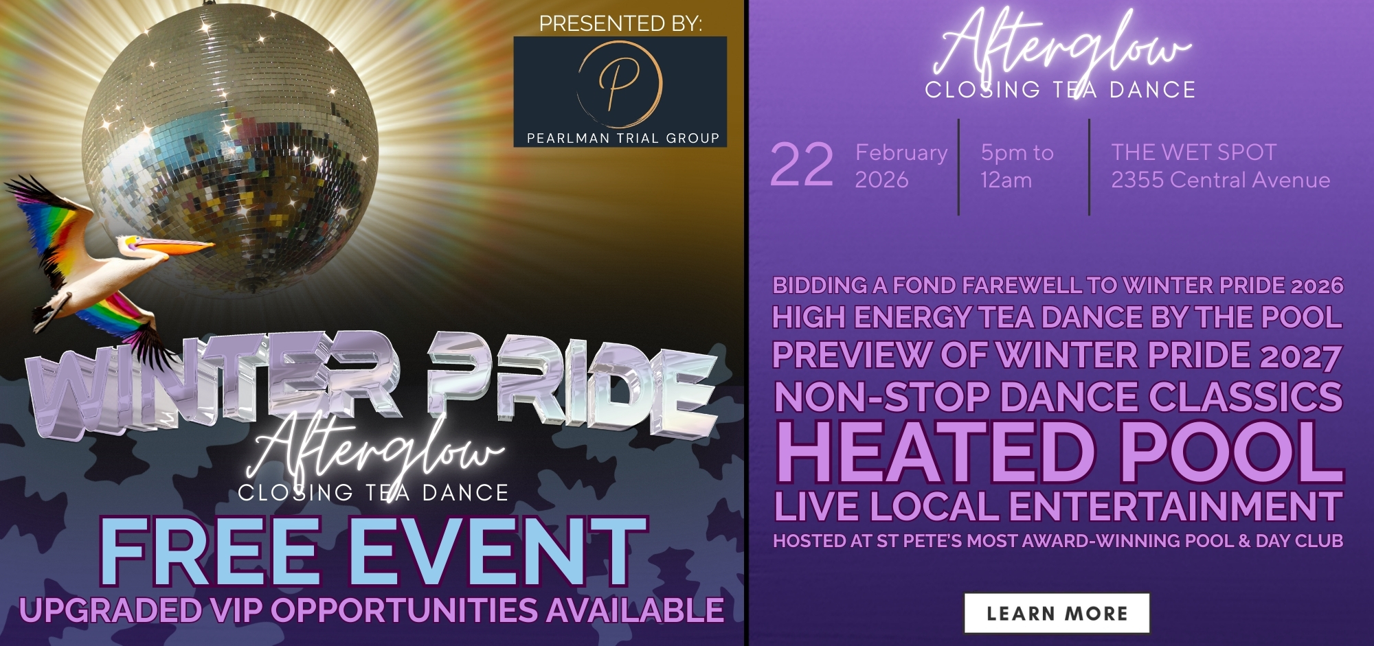 Winter Pride Afterglow Presented by Pearlman Trial Group
