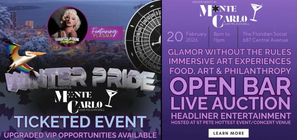 Winter Pride Pelican Ball -Winter Nights in Monte Carlo Featuring Jan Sport
