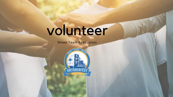 Volunteer Application Oktoberfest