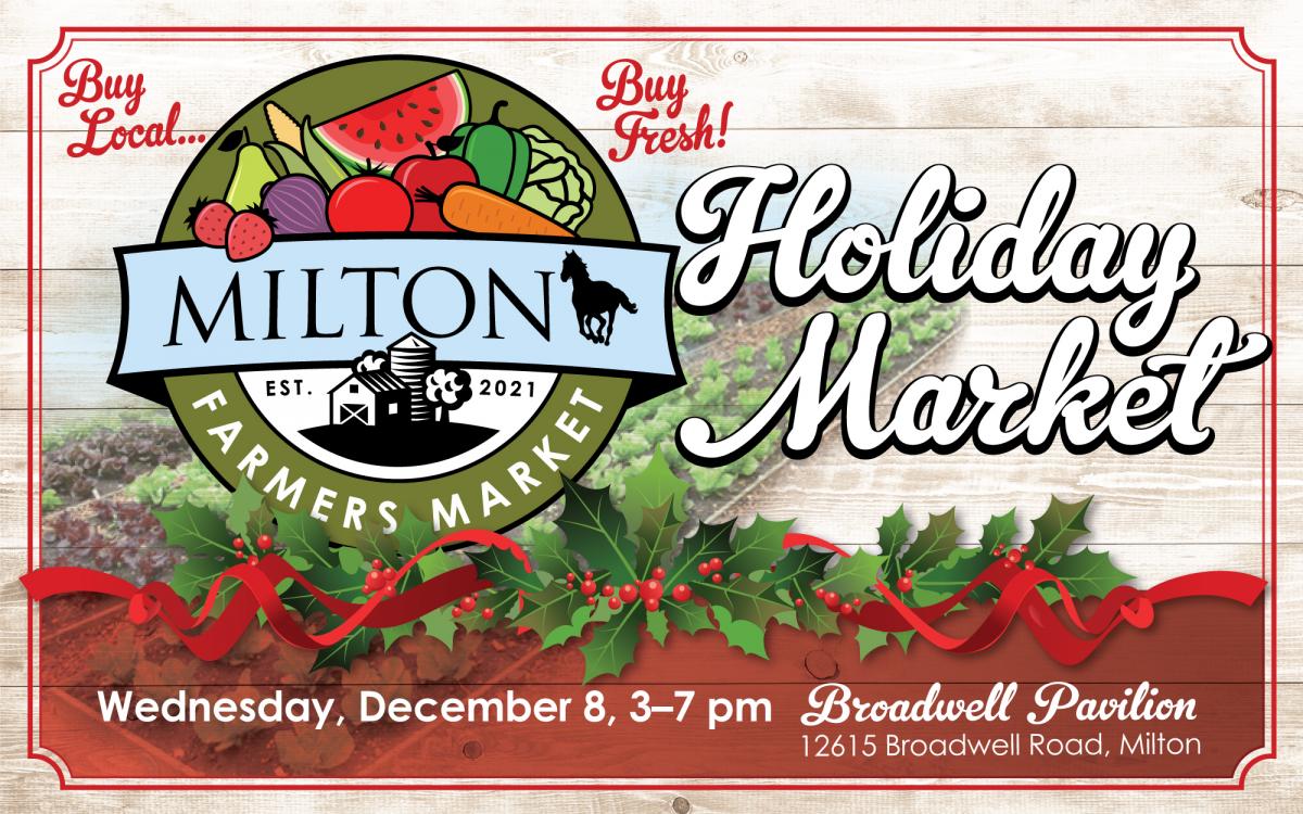 Holiday Milton Farmers Market in Crabapple cover image