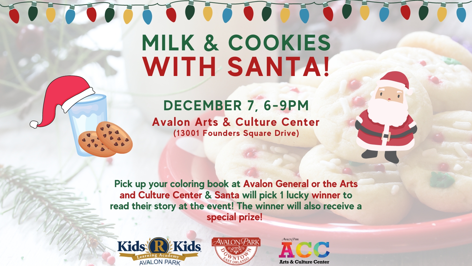 Milk & Cookies with Santa