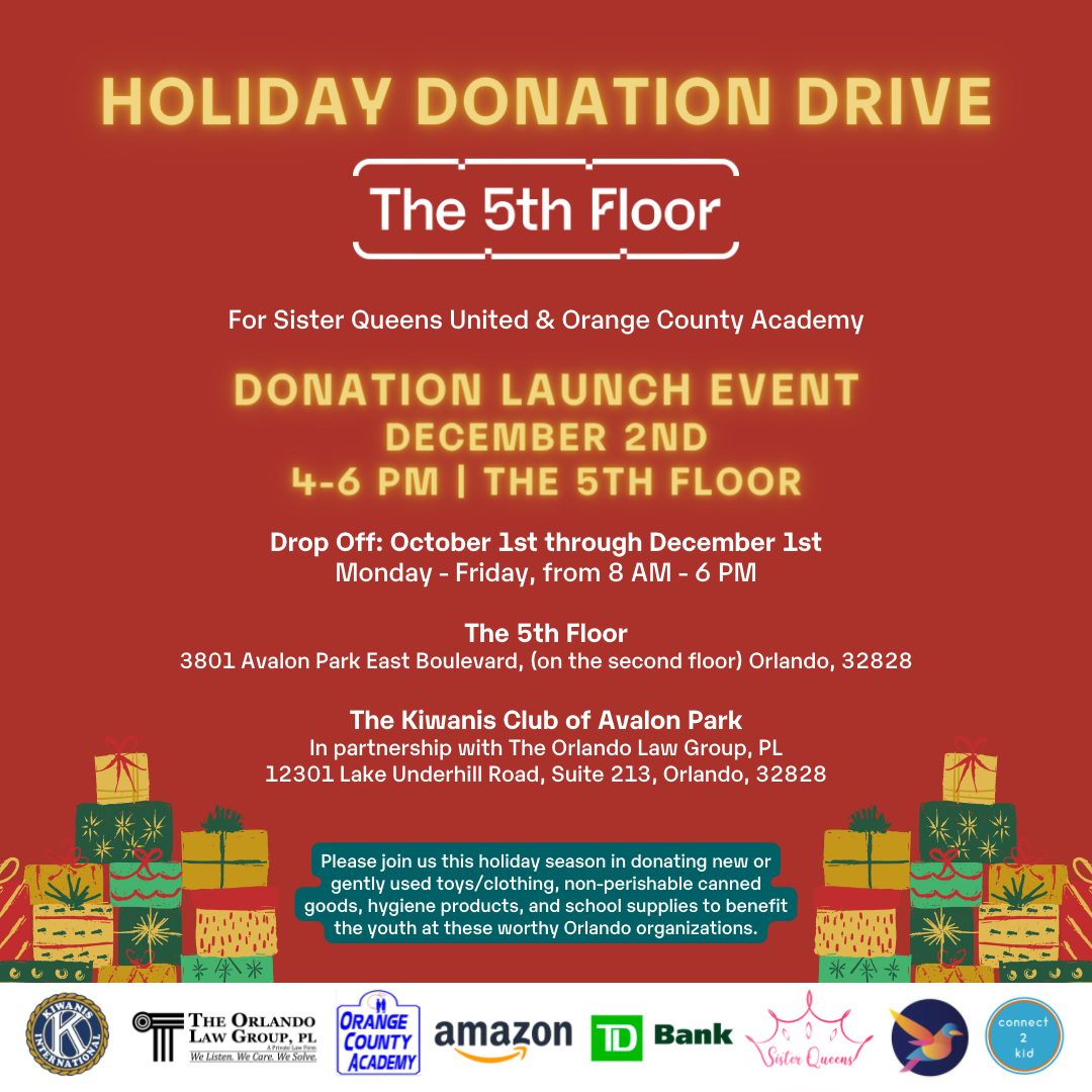 Holiday Donation Drive - 5th Floor cover image