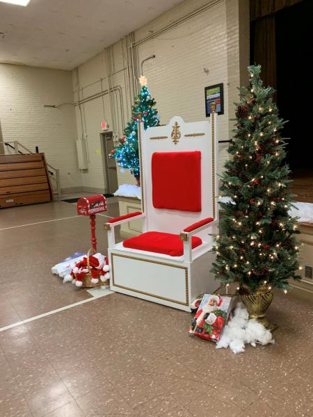 Photos from last year's Breakfast with Santa at the Adult Recreation Center