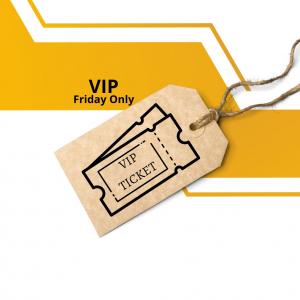 VIP Ticket (9am entry Friday, 10am entry Sat/Sun) cover picture