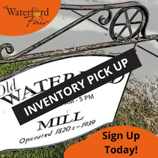 Old Mill Shop: Inventory Pick Up (Approved Artisans Only) Old Mill Shop: Inventory Pick Up (Approved Artisans Only)