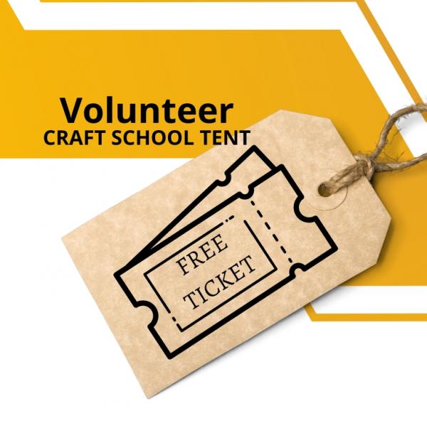 Craft School Tent Volunteers Craft School Tent Volunteers