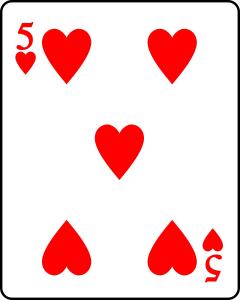5 of Hearts cover picture