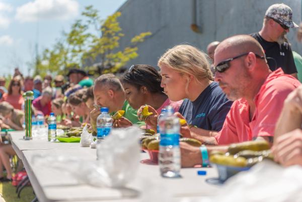 2023 NCPF Pickle Eating Contest 2023 NCPF Pickle Eating Contest