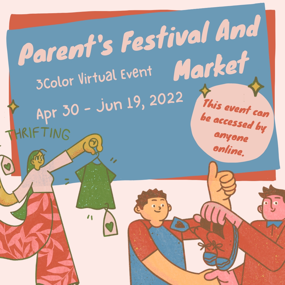 Parent's Virtual Celebration "Online Fair 3Color" 2022 Edition cover image