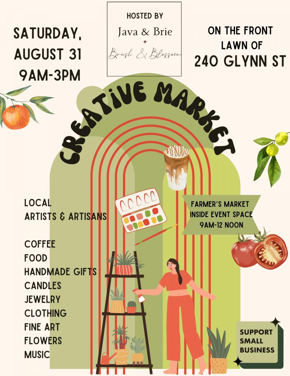 Creative Market 8/31 - Eventeny