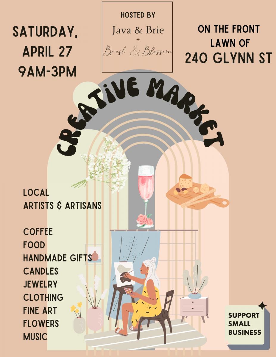 Creative Market 4/27 - Eventeny