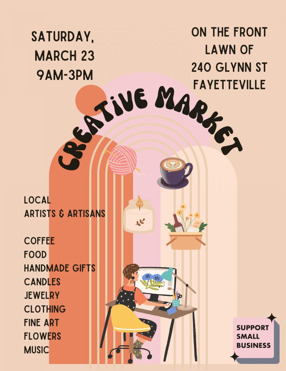 Creative Market 3/23 - Eventeny