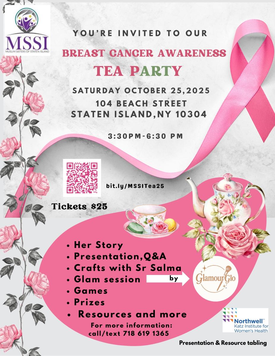 Breast Cancer awareness Tea Party -