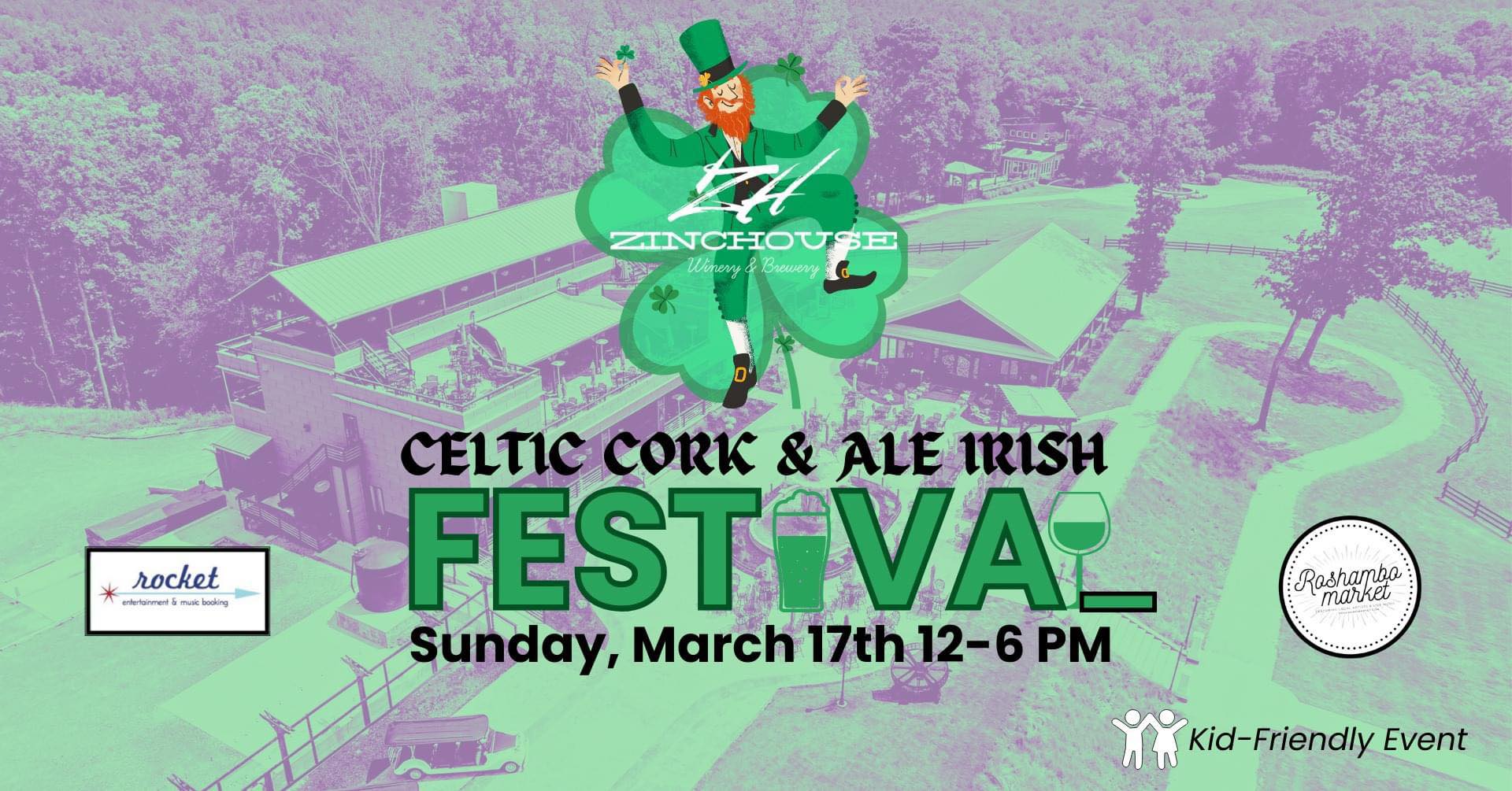 Celtic Cork & Ale Festival at ZincHouse Winery & Brewery cover image