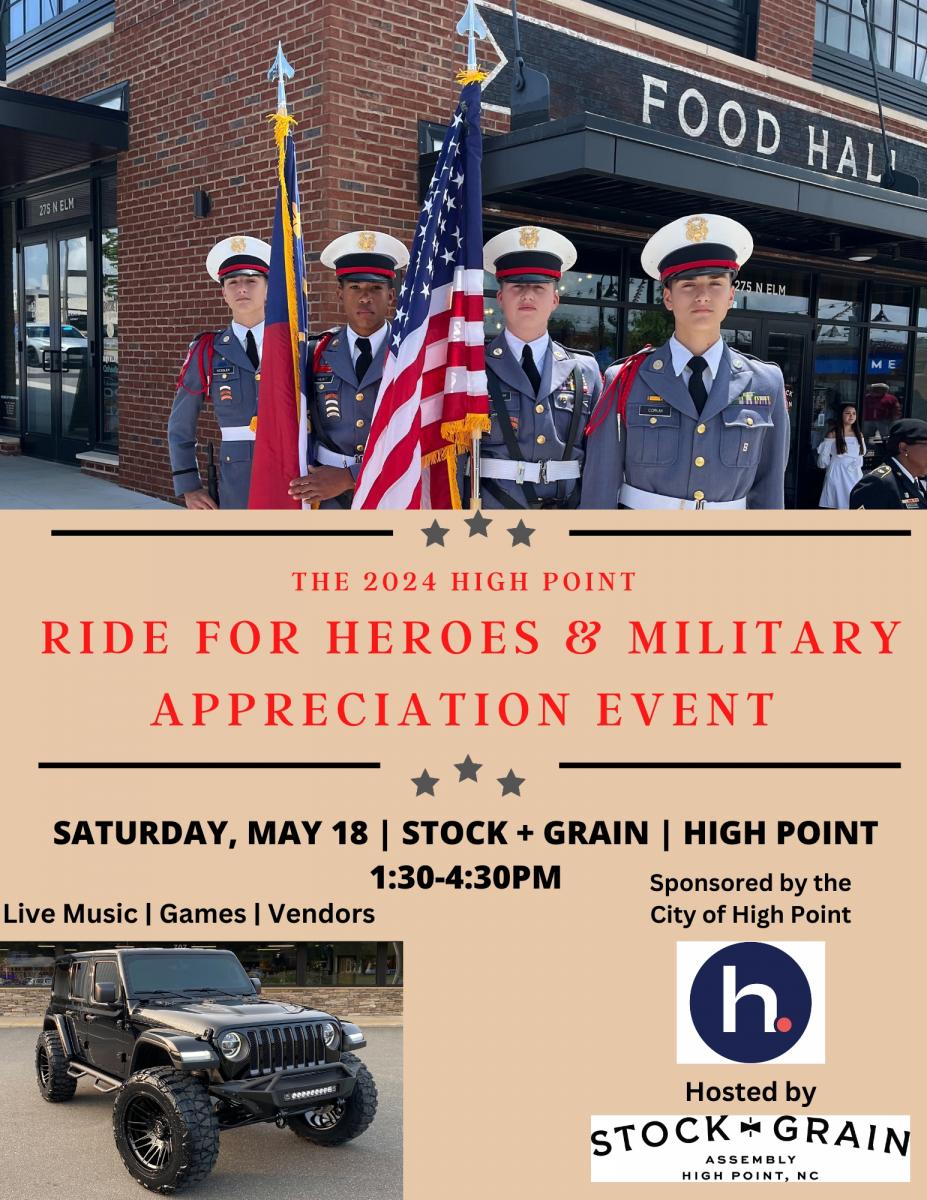 Ride for Heroes Jeep Rally & Military Appreciation Eventeny