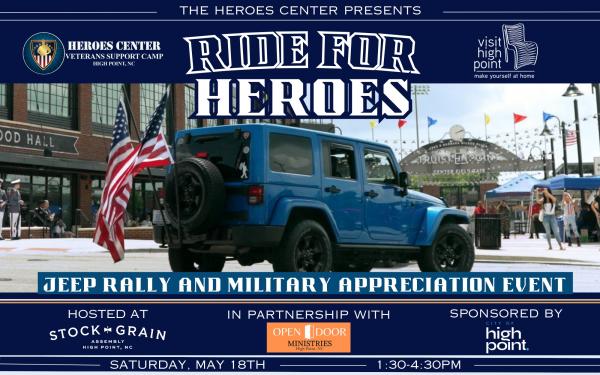 Ride for Heroes - Jeep Rally & Military Appreciation