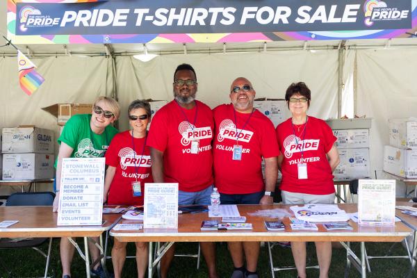 Stonewall Columbus Pride 2023 Volunteers