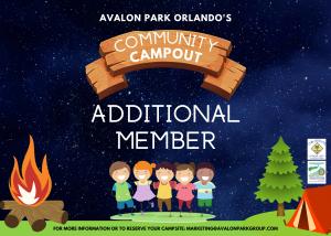 Community Campout - Additional Family Member ($5) cover picture