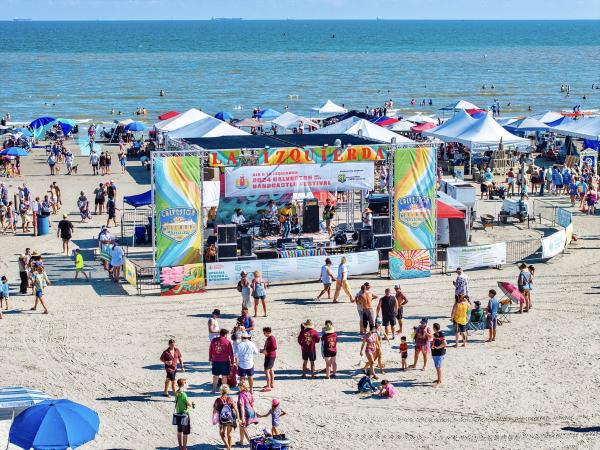 Vendors & Volunteers Galveston Sandcastle Festival