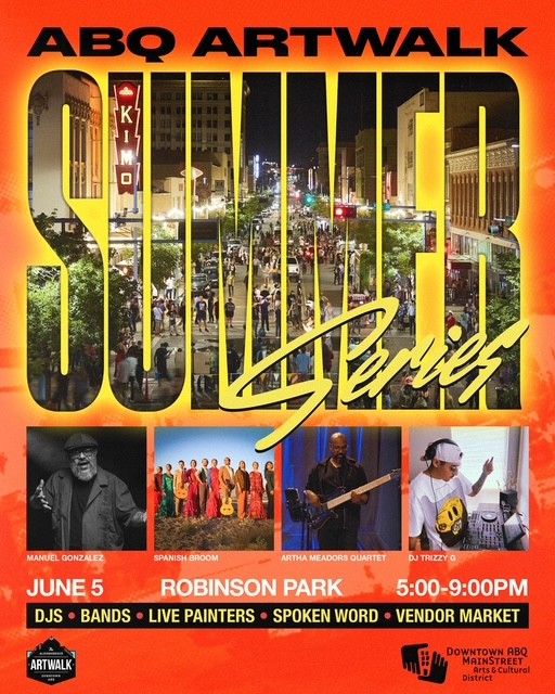 ABQ Artwalk & DTACD Summer Series