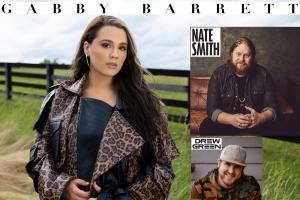 Saturday Concert: VIP Admission   Headliner: Gabby Barrett with Nate Smith and Drew Green cover picture