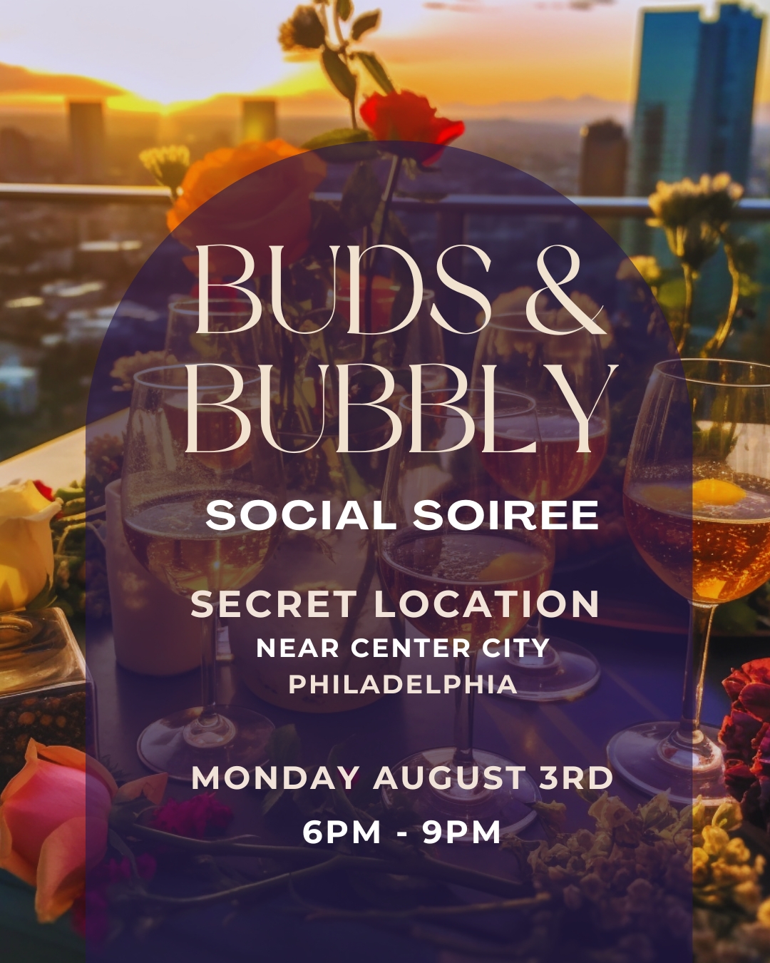Buds & Bubbly: Sunset Soir&eacute;e