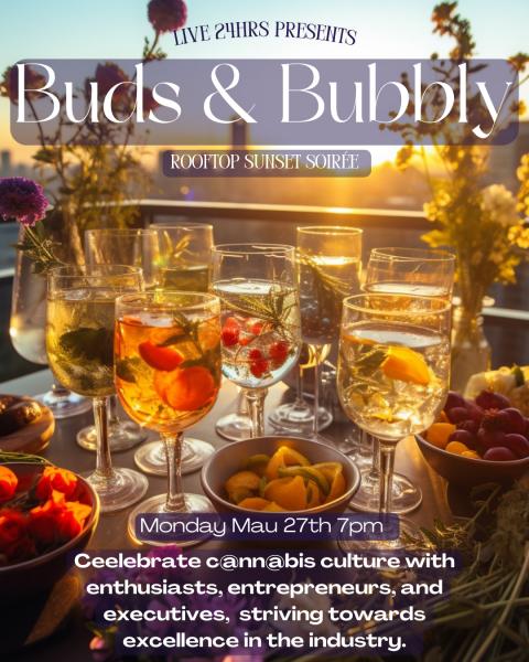 Buds & Bubbly: Sunset Soirée  Memorial Day