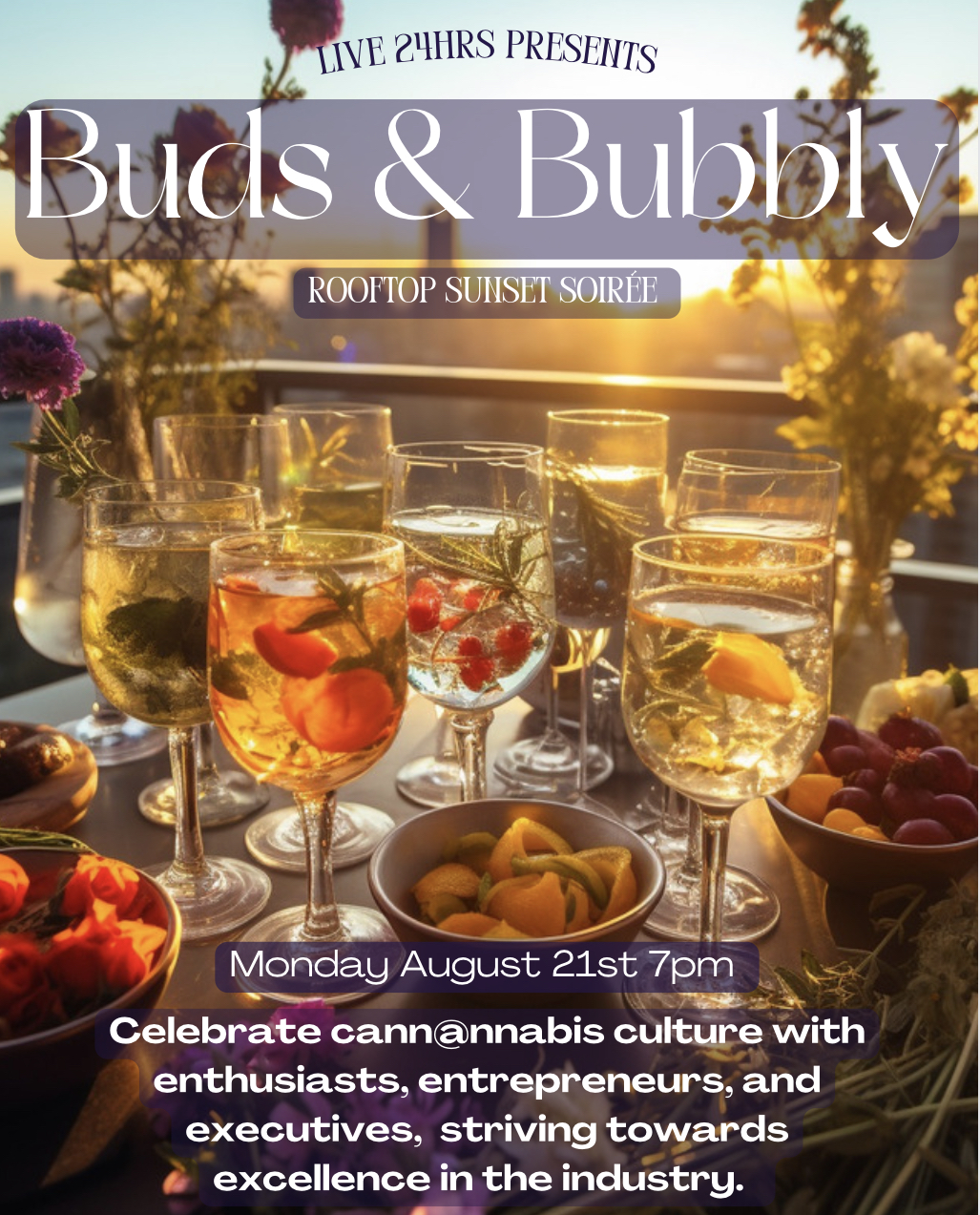 Buds & Bubbly: Sunset Soirée